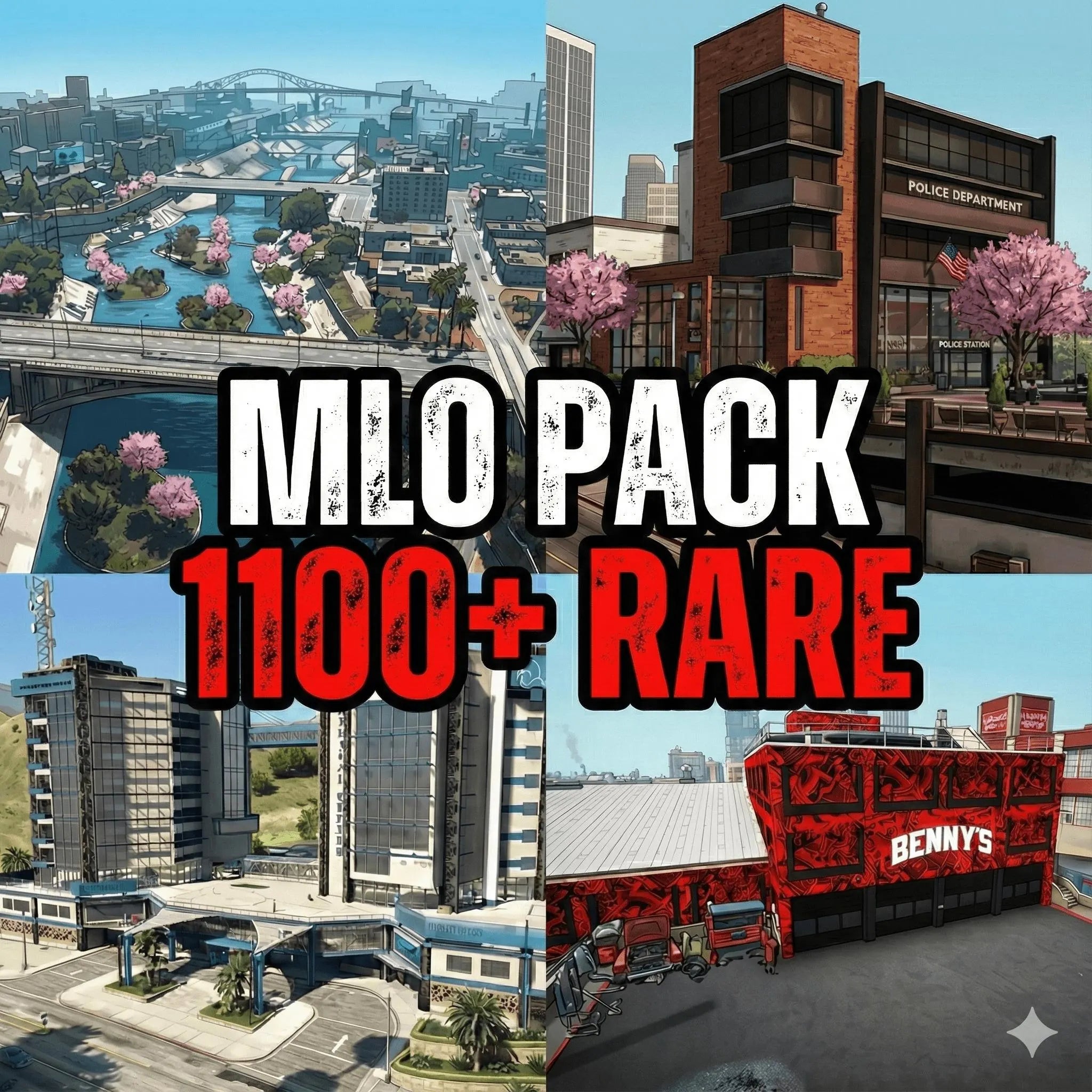 +1100 FiveM MLO Pack