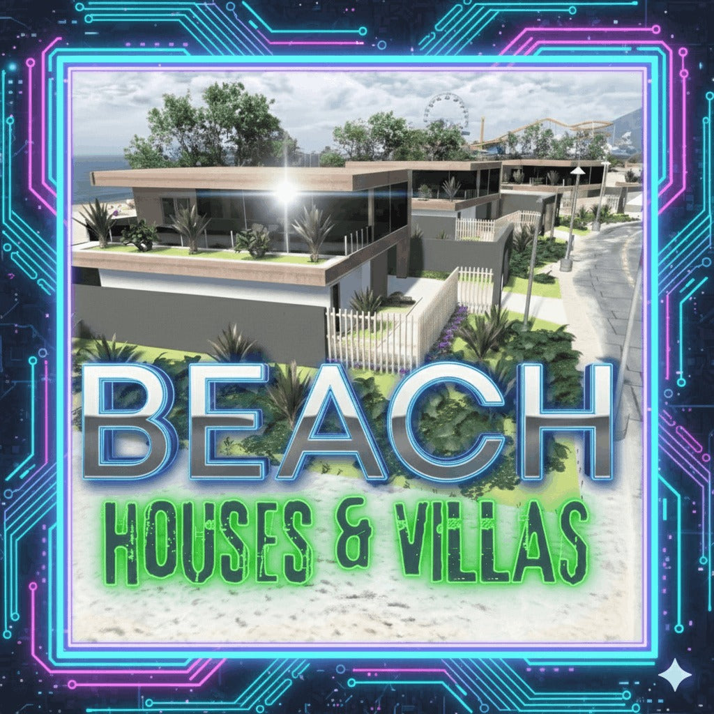 Beach Houses  Fivem Ready  MLO  Custom map