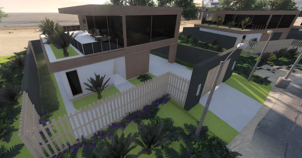 Beach Houses  Fivem Ready  MLO  Custom map