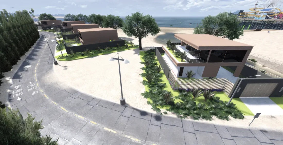 Beach Houses  Fivem Ready  MLO  Custom map