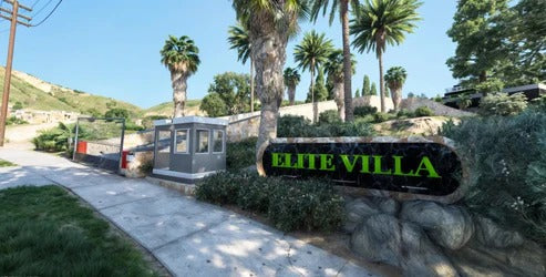 Elite Villa Mansion Fivem Ready MLO Mirror Park  Mafia Mansion Custom Map