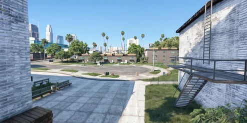 Groove Hood Apartments Fivem Ready MLO Gang Hood Custom Map