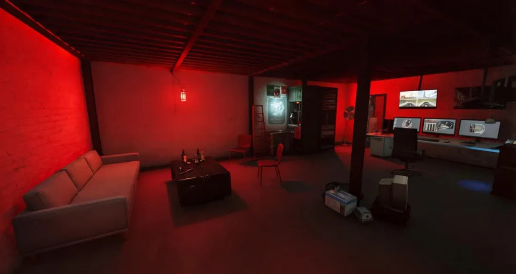 Secret Bunker House Fivem Ready MLO Roleplay Custom Map
