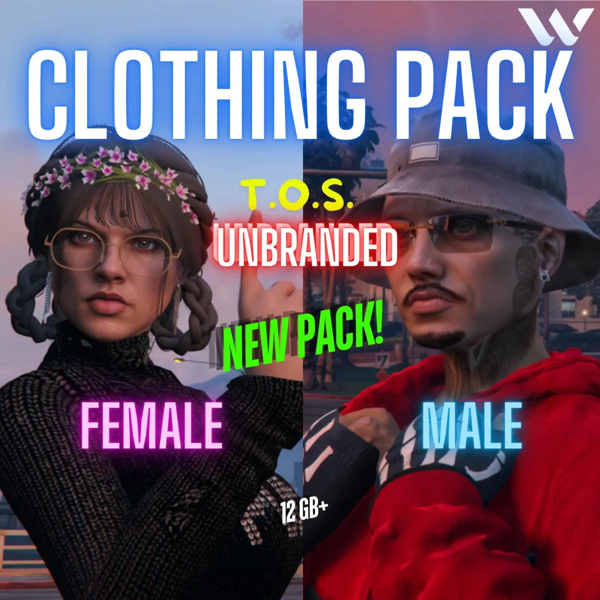 Clothing Pack | Fivem Ready | Unbranded | TOS Compliant | EUPs